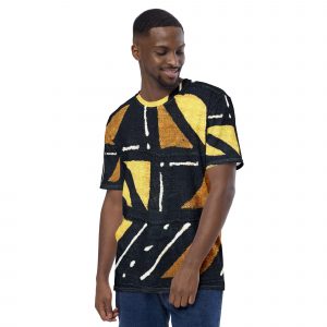 T-Shirt homme afro-style 'Bogolan' design