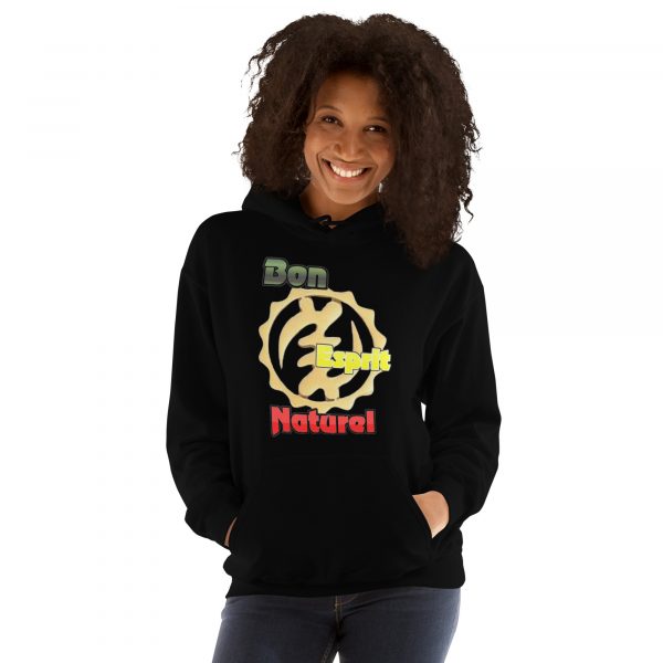 Sweat à capuche mixte "Bon Esprit Naturel"