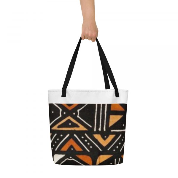 Sac de plage 'Bogolan Style'