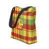 Sac fourre-tout 'Bon Esprit Naturel-Caribbean style-Madras' – Image 3