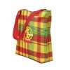 Sac fourre-tout 'Bon Esprit Naturel-Caribbean style-Madras' – Image 4