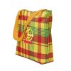 Sac fourre-tout 'Bon Esprit Naturel-Caribbean style-Madras' – Image 5