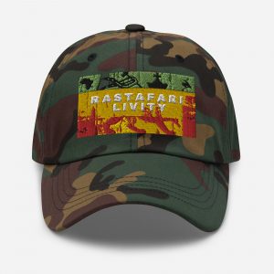 Casquette de Baseball 'Rastafari Livity'