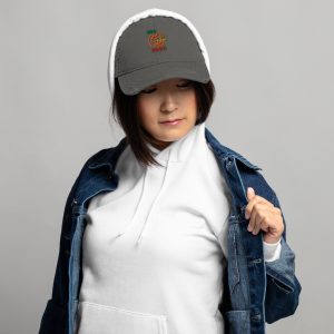 Casquette 'Bon Esprit Naturel' Effet Usé