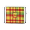 Housse Pour Ordinateur Portable 'Bon Esprit Naturel-Caribbean Style-Madras' – Image 2