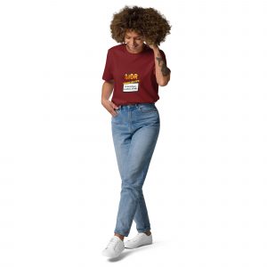 T-shirt 'VDR' mixte en coton biologique