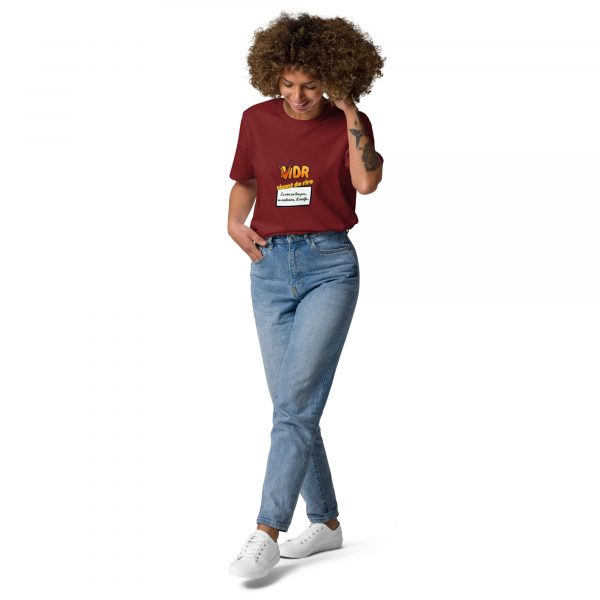 T-shirt 'VDR' mixte en coton biologique