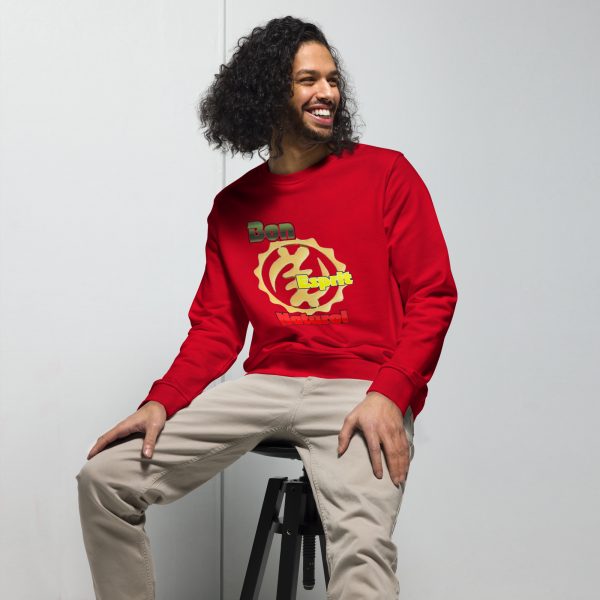 Sweat shirt écologique mixte Bon Esprit Naturel