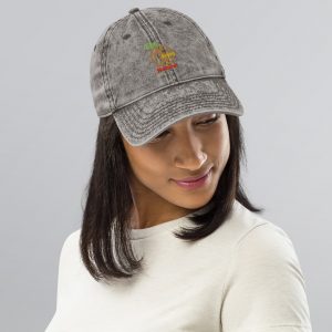 Casquette 'Bon Esprit Naturel' Vintage en Sergé de Coton
