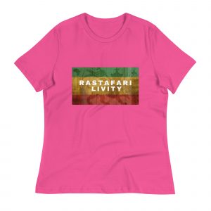 T-shirt Décontracté 'Rastafari Livity pour Femme