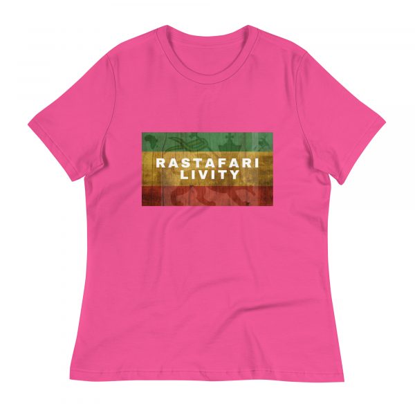 T-shirt Décontracté 'Rastafari Livity pour Femme
