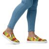 Tennis en toile sans lacets Caribbean style Madras pour femme – Image 2