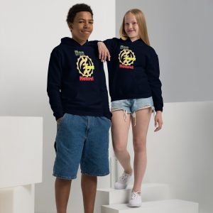 Sweat à capuche 'Bon Esprit Naturel' épais pour les jeunes