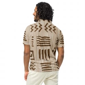 Polo cintré homme 'Afro-Style'
