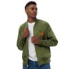 Veste bomber "Bon Esprit Naturel" recyclée – Image 4